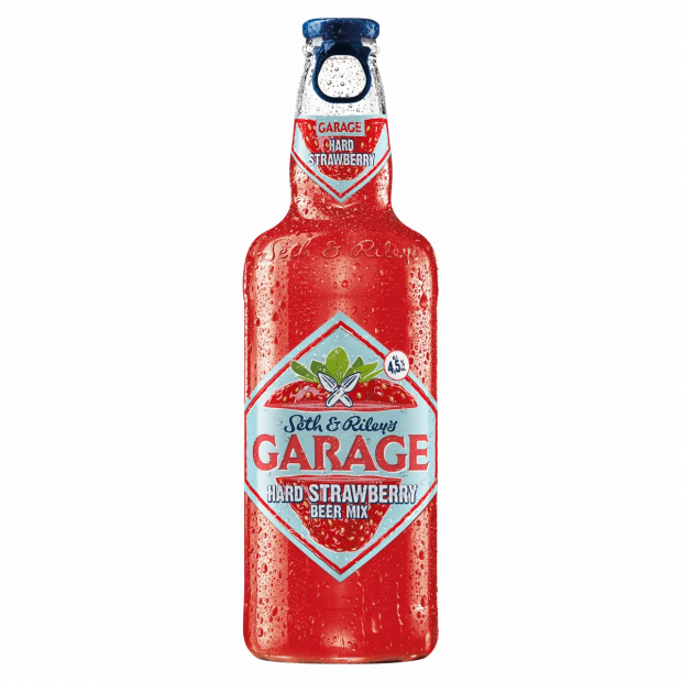 Garage Hard Strawberry epres margarita ízesítésű ízesített maláta sör 4,5% 400 ml
