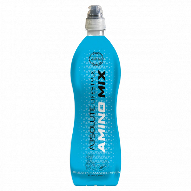 Absolute LifeStyle Amino Mix energiamentes ananász-mangó-papaya ízű szénsavmentes üdítőital 600 ml Absolute LifeStyle Amino Mix energiamentes ananász-mangó-papaya ízű szénsavmentes üdítőital 600 ml