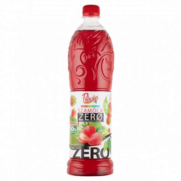 Pölöskei Zero szamóca ízű szörp édesítőszerekkel 1 l