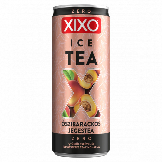 XIXO Ice Tea Zero őszibarackos jegestea 250 ml XIXO Ice Tea Zero őszibarackos jegestea 250 ml