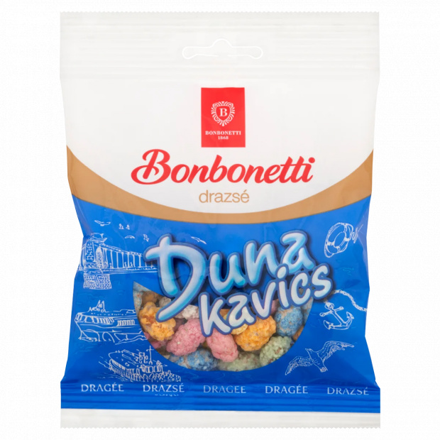 Bonbonetti Dunakavics pörkölt földimogyorós cukordrazsé 70 g