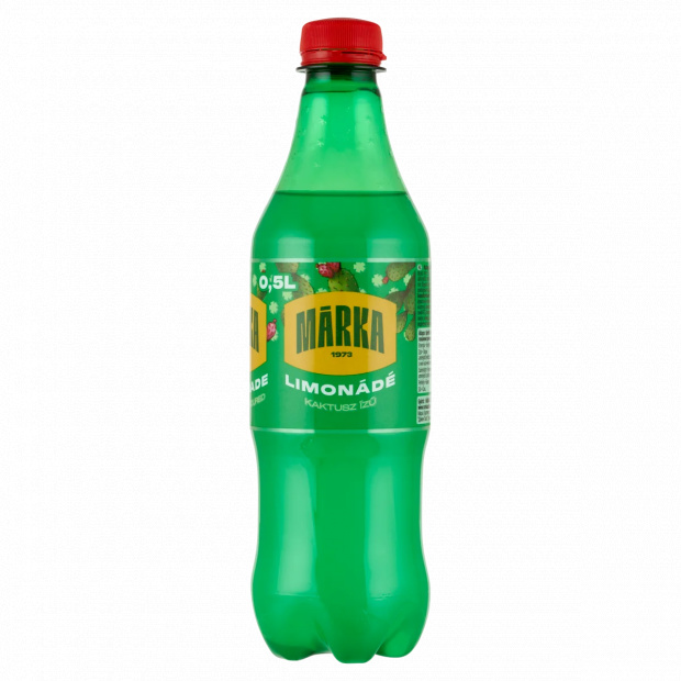 Márka Limonádé kaktuszízű szénsavas üdítőital cukorral 0,5 l