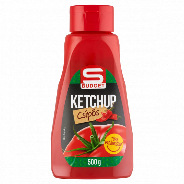 S-Budget ketchup csípős 500 g S-Budget ketchup csípős 500 g
