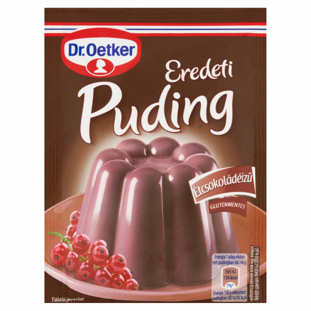 Dr. Oetker Eredeti Puding étcsokoládéízű pudingpor 48 g Dr. Oetker Eredeti Puding étcsokoládéízű pudingpor 48 g