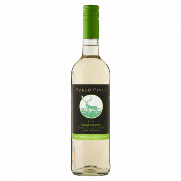 Szabó Pince Mátrai Irsai Olivér száraz fehérbor 11% 750 ml