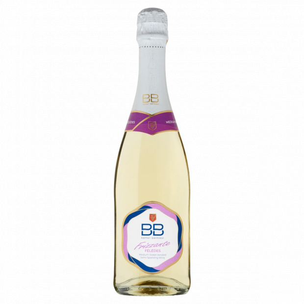 BB Frizzante félédes fehér gyöngyözőbor 10,5% 0,75 l