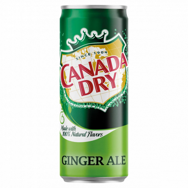 Canada Dry gyömbérízű szénsavas üdítőital cukorral és édesítőszerekkel 330 ml