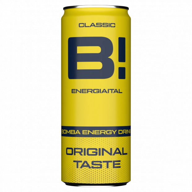 BOMBA! tutti-frutti ízű szénsavas energiaital cukorral és édesítőszerekkel 250 ml BOMBA! tutti-frutti ízű szénsavas energiaital cukorral és édesítőszerekkel 250 ml