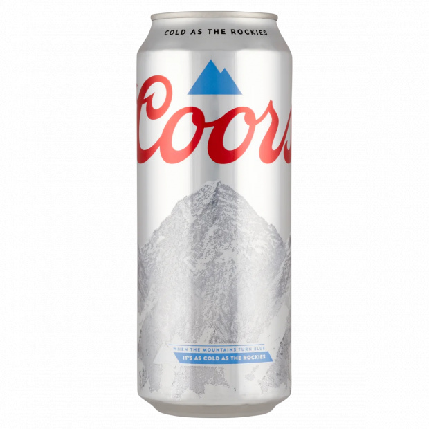 Coors világos sör 4,3% 500 ml 