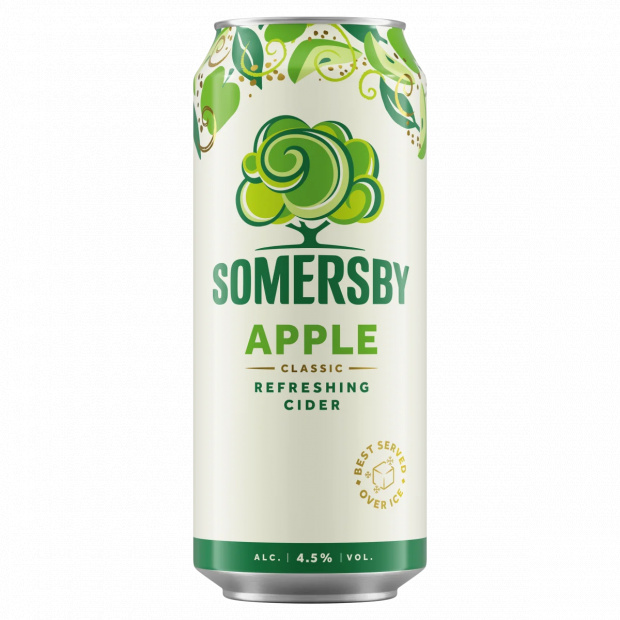 Somersby alma cider almalé alapú szénsavas, alkoholos ital 4,5% 0,5 l