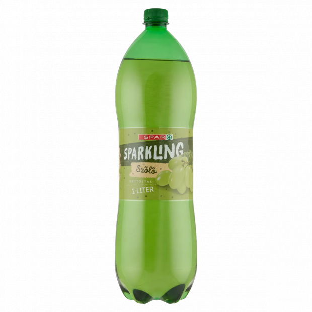 SPAR Sparkling szőlő üdítőital 2 l