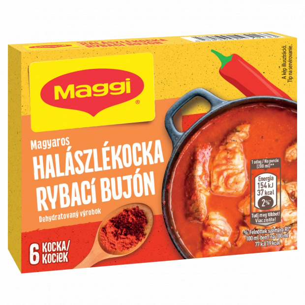 Maggi magyaros halászlékocka 6 x 10 g (60 g)