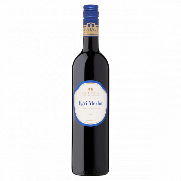 Juhász Egri Merlot száraz vörösbor 13,5% 750 ml