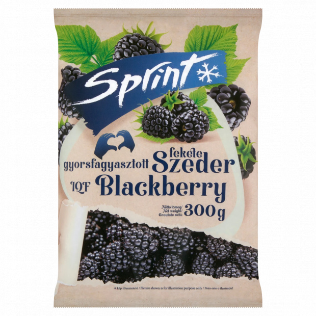 Sprint gyorsfagyasztott fekete szeder 300 g Sprint gyorsfagyasztott fekete szeder 300 g