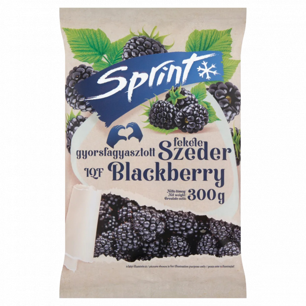 Sprint gyorsfagyasztott fekete szeder 300 g