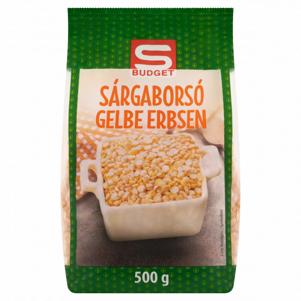 S-Budget sárgaborsó 500 g