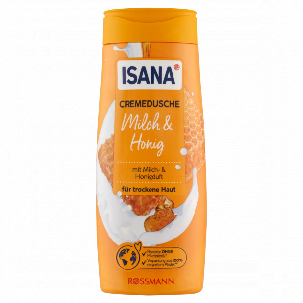 Isana Milch & Honig krémtusfürdő 300 ml