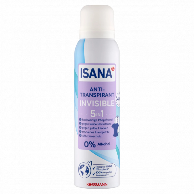 Isana Invisible 5in1 izzadásgátló 150 ml