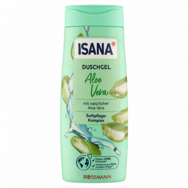 Isana Aloe Vera tusfürdő gél 300 ml