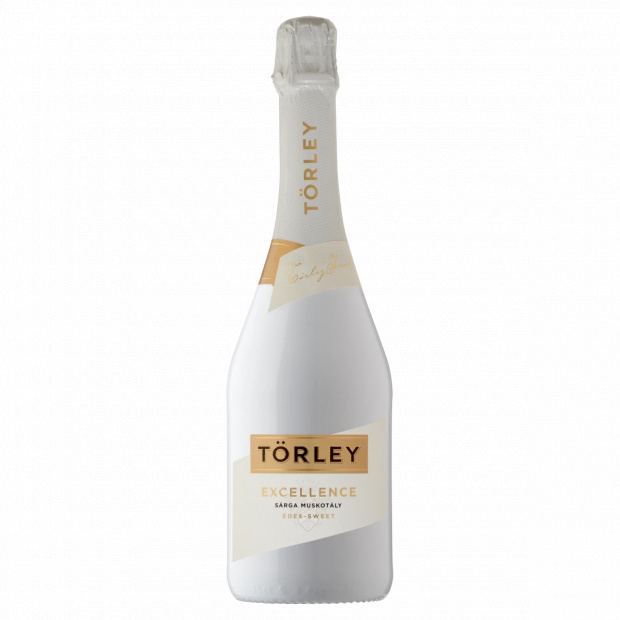 Törley Excellence Sárga Muskotály édes, fehér pezsgő 10,5% 0,75 l