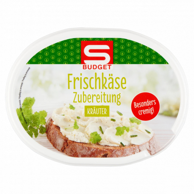 S-Budget zöldfűszeres sajtkrém 200 g 