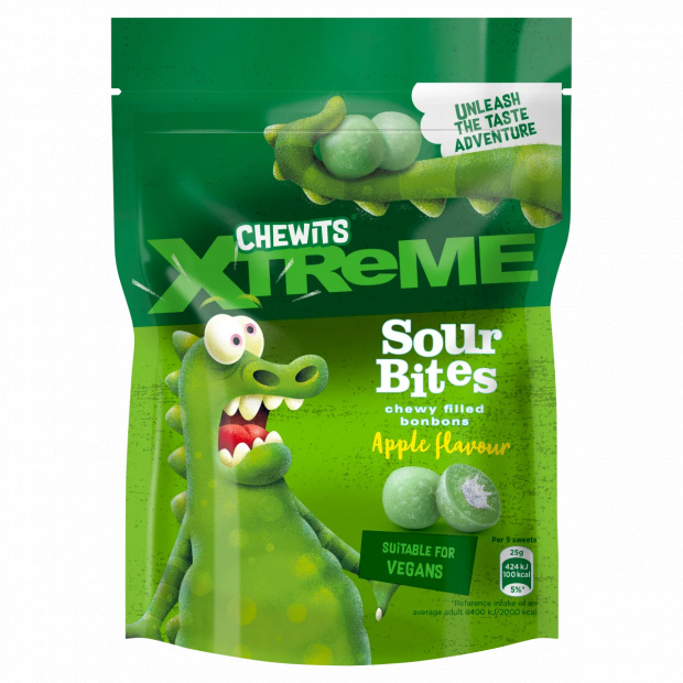 Chewits Xtreme Sour olvadó rágó 115 g