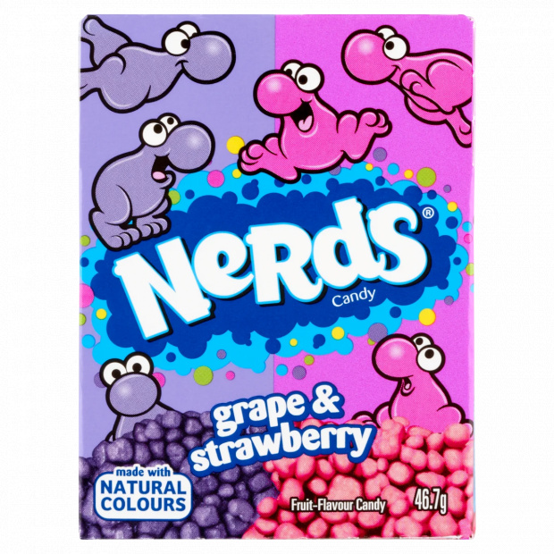Nerds szőlős-epres cukorka 46,7 g