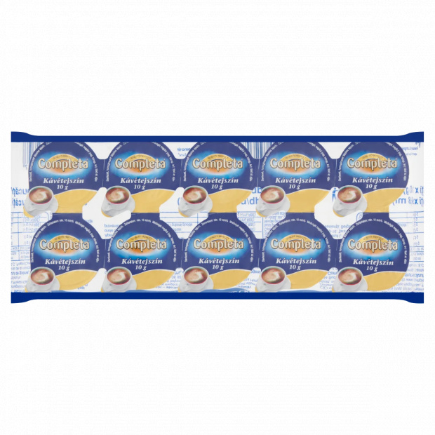 Completa félzsíros kávétejszín 10% 10 x 10 g