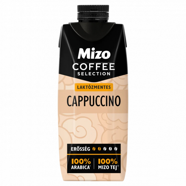 Mizo Coffee Selection Cappuccino laktózmentes zsírszegény kávés tej 250 ml