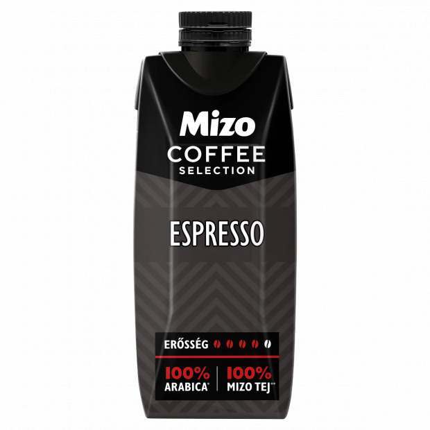 Mizo Coffee Selection Espresso UHT zsírszegény kávés tej 250 ml