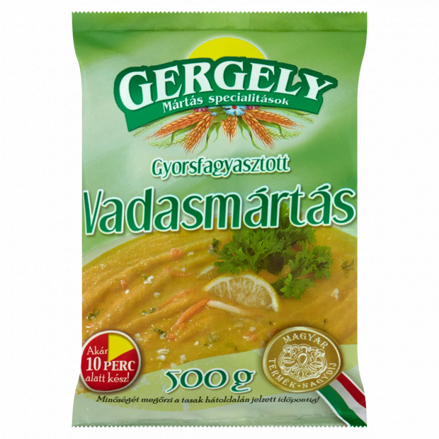 Gergely gyorsfagyasztott vadasmártás 500 g