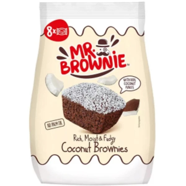 MR.BROWNIE KÓKUSZRESZELÉKKEL