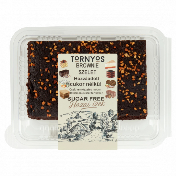Tornyos Brownie szelet 200 g
