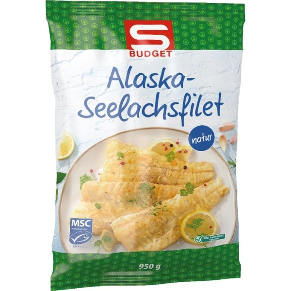 S-BUDGET ALASZKAI TŐKEHAL 950G