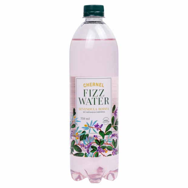 Chernel Fizz Water levendula-bodza ízű szénsavas üdítőital 750 ml Chernel Fizz Water levendula-bodza ízű szénsavas üdítőital 750 ml