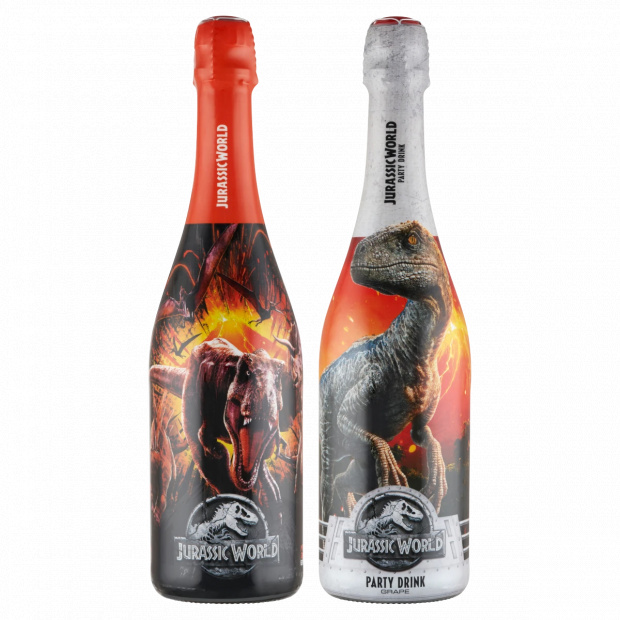 Jurassic World Party Drink szőlő ízű szénsavas üdítőital 750 ml
