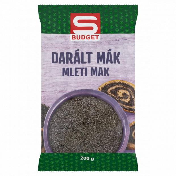S-Budget darált mák 200 g S-Budget darált mák 200 g