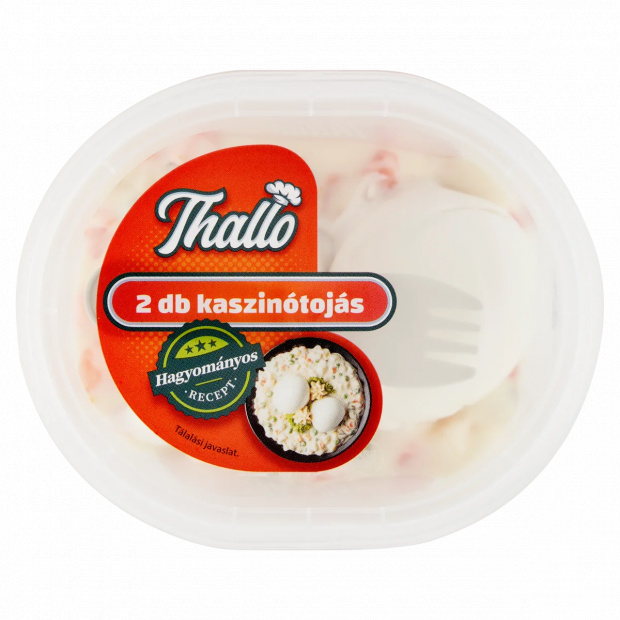 Thallo kaszinótojás franciasalátával 2 db 280 g