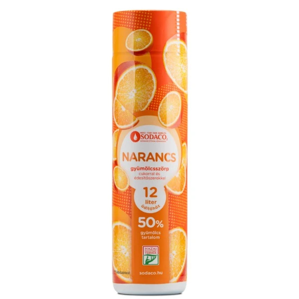 SODACO NARANCS ÍZŰ SZÖRP 500ML
