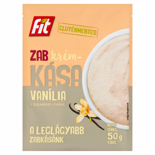Fit zab vanília krémkása 50 g Fit zab vanília krémkása 50 g
