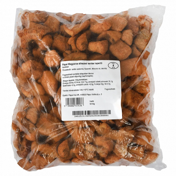 Pápai magyaros étkezési sertés tepertő tasakban 1 kg