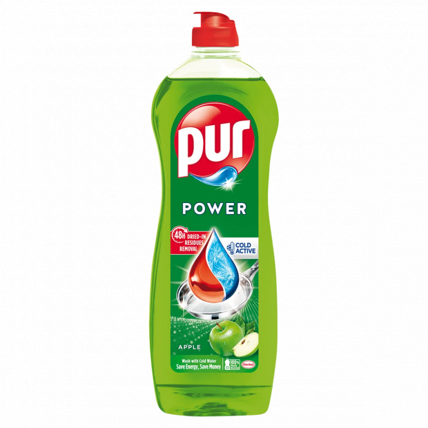 Pur Power Apple kézi mosogatószer 750 ml Pur Power Apple kézi mosogatószer 750 ml