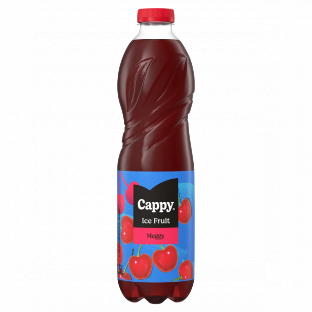 Cappy Ice Fruit Meggy szénsavmentes üdítőital meggylé sűrítményből cukorral, édesítőszerekkel 1,5 l
