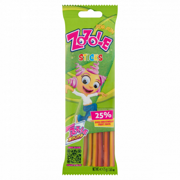 Zozole gyümölcs ízű gumicukor 75 g