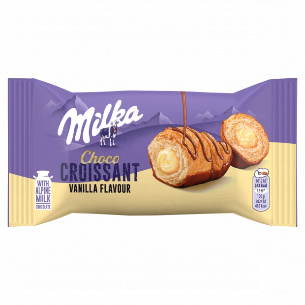 Milka Choco croissant vaníliaízű töltelékkel 50 g