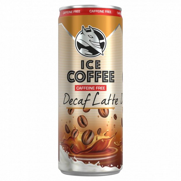 Hell Ice Coffee Decaf Latte UHT ital tejjel és koffeinmentes kávékivonattal 250 ml