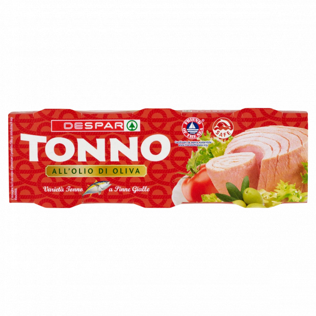 DESPAR tonhal törzsdarabok olívaolajban 3 x 70 g (210 g) DESPAR tonhal törzsdarabok olívaolajban 3 x 70 g (210 g)