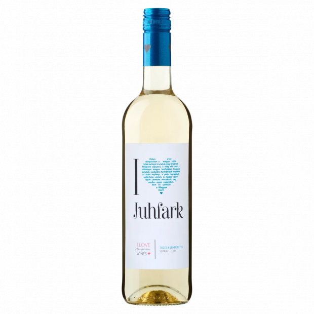 I Love Dunántúli Juhfark száraz bor 11,5% 75 cl