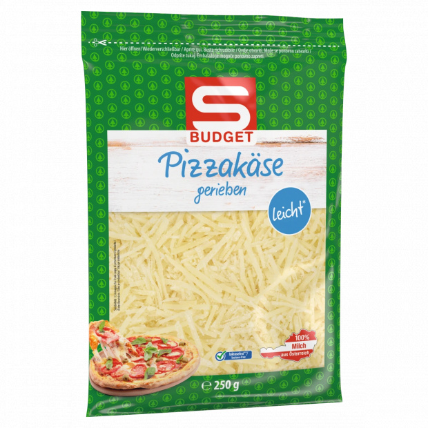 S-Budget reszelt sajtkeverék 250 g