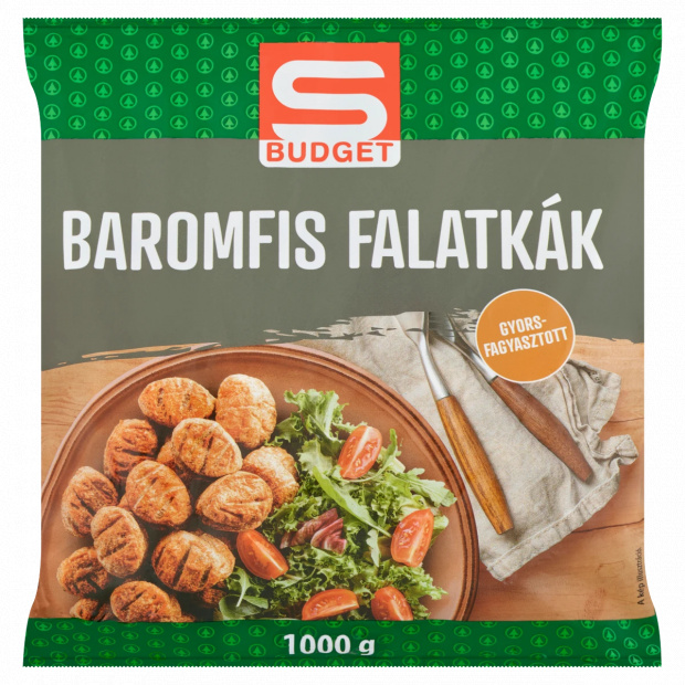 S-Budget gyorsfagyasztott baromfis falatkák 1000 g